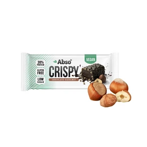 Abso Crispy Bar 50 g - Csokoládés-mogyorókrémes ízű vegán fehérjeszelet