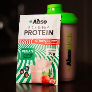 Kép 2/3 - Abso protein 30g - Eper vegán fehérjepor