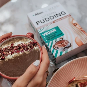 Kép 3/4 - Abso x Alexy Vivien REGGELI Vitamin Pudding 450g - Dupla csokoládé ízű vegán puding