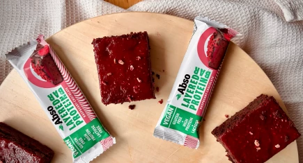 Málnás Cékla Brownie - Gluténmentes, Vegán
