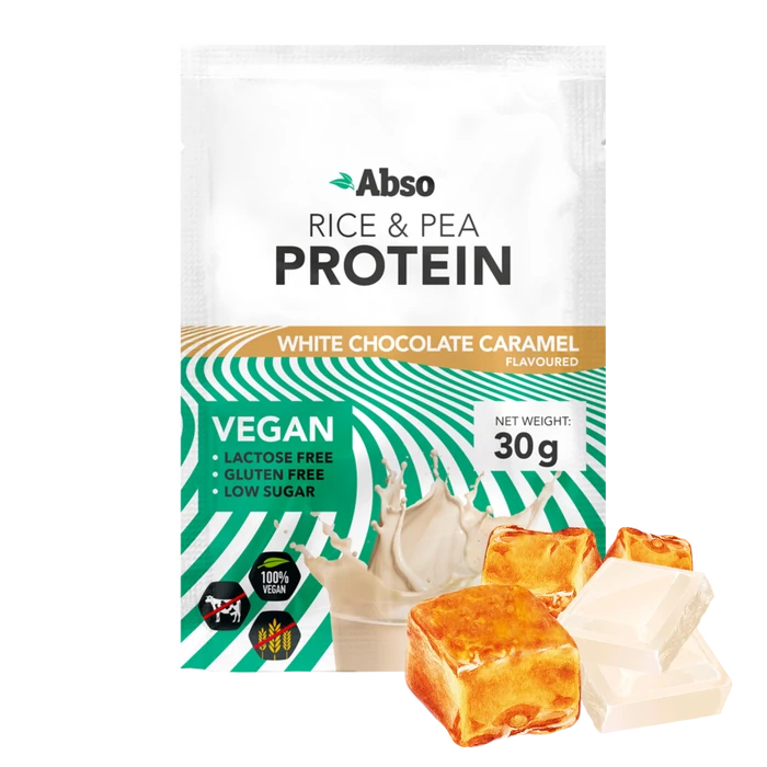 AbsoRICE protein Fehércsokoládé-karamell